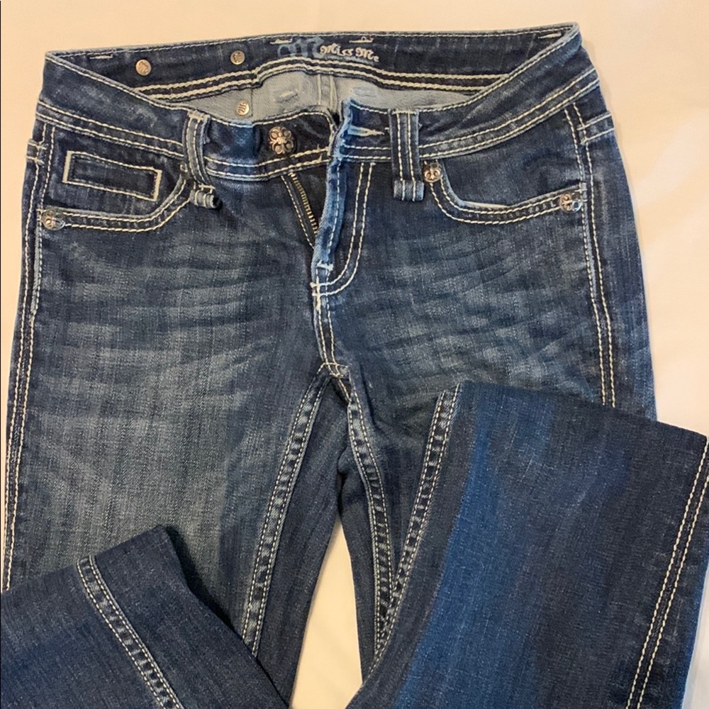 Miss Me Blue Boot Cut Jeans